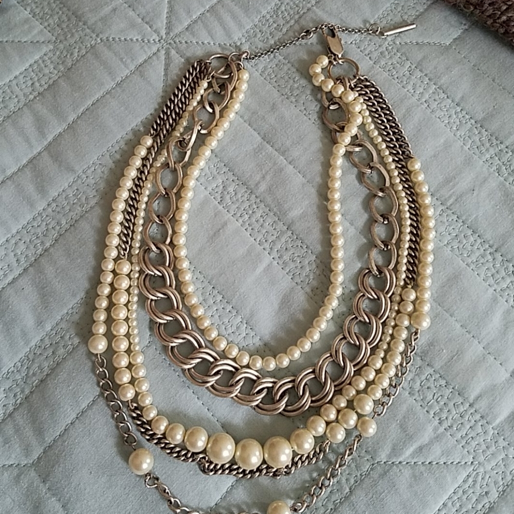 Last call! Kenneth Cole multi-chain necklace